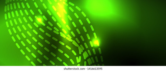 Shiny neon vector wave line abstract background, motion concept, vector illustration