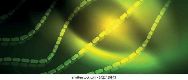 Shiny neon vector wave line abstract background, motion concept, vector illustration