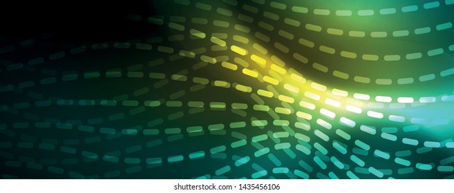 Shiny neon vector wave line abstract background, motion concept, vector illustration