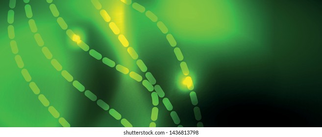 Shiny neon vector wave line abstract background, motion concept, vector illustration