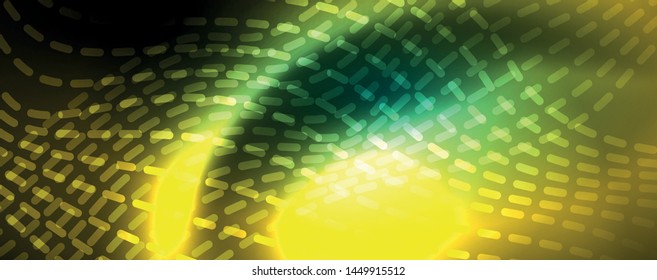 Shiny neon vector wave line abstract background, motion concept, vector illustration