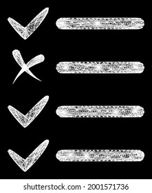 Shiny net mesh exam list framework with light spots. Illuminated vector model created from exam list symbol and crossed white lines. Sparkle constellation mesh exam list, on a black backgound.