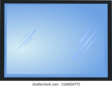 shiny office window for a game tile. around with some rectangles, the clip tool and some gradient fills