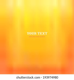 Shiny orange colorful background: creative abstract design