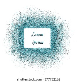 Shiny pearl glitter. Abstract shiny background. Shiny pearl background for card.   Powder with sparkles on a black background.