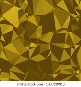 Shiny Polygonal Background in Pickle and Mustard Green Tones
