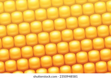 una textura de maíz dorado brillante y realista