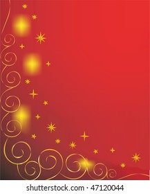 shiny red background