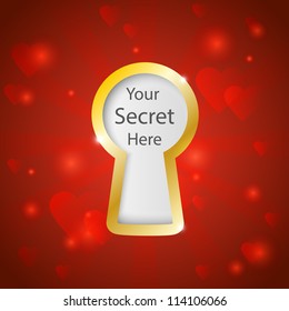 Shiny red background with place for text