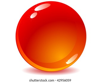 Shiny Red Ball