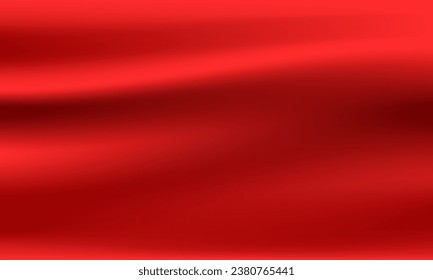 shiny red fabric cloth wrinkled surface abstract background