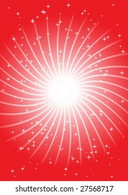 Shiny red star