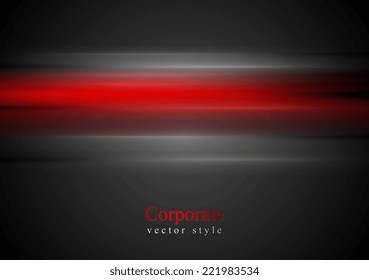 Shiny red stripes vector background