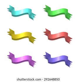 Shiny ribbons