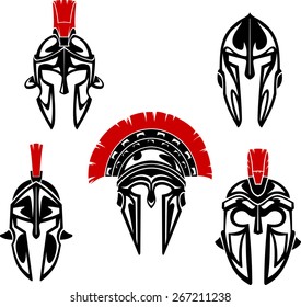 Shiny Roman or Spartan Helmet Armor Set