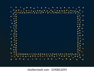 Luminoso Vector de Arte Brillante Fondo Negro. Pancarta de lluvia brillante. Fondo Aislado De La Secuencia Dorada. Postales nupciales brillantes.