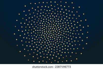 Shiny Shine Falling Vektor schwarzer Hintergrund. Weihnachtsregen-Hintergrund. Yellow Glow Luxury Banner. Confetti Bridal Design.