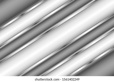 Shiny silver background.paper cut style.Art design layout for business presentations, flyers, posters.Vector illustration.Eps10 