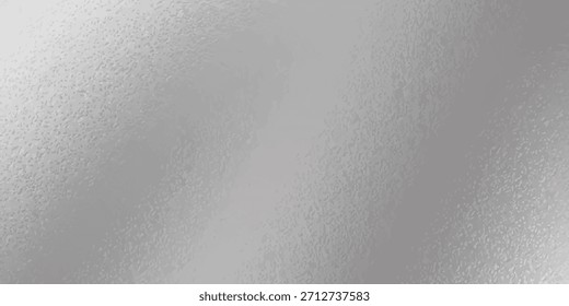 Textura metálica brillante de la hoja de plata - superficie brillante del acero gris brillante, efecto esmerilado del vidrio con la reflexión deslumbrante, material brillante del metal pulido. Bolsa de aluminio cepillado o cromo brillante.