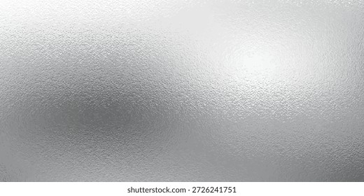 Textura metálica de folha de prata brilhante - superfície brilhante cinzenta de aço brilhante, efeito de vidro fosco com reflexo de brilho azul, material de metal polido brilhante. Alumínio escovado ou cromo brilhante bg.