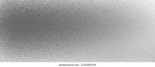 Shiny silver foil metallic texture - glossy gray steel gleaming surface, frosted glass effect with blur glare reflection, bright polished metal material.