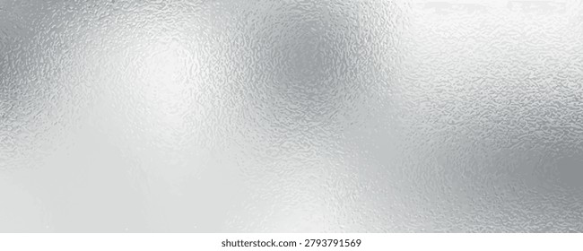 Shiny silver foil metallic texture - glossy gray steel gleaming surface, frosted glass effect with blur glare reflection, bright polished metal material. Brushed aluminum or chrome glistening bg