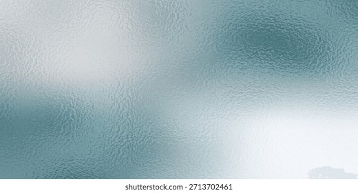 Textura brillante del papel de plata. Fondo de textura de vidrio de lámina azul suave. Abstractas gradiente de reflejo de luz brillante y superficie de textura áspera brillante. Fondo de efecto de vidrio