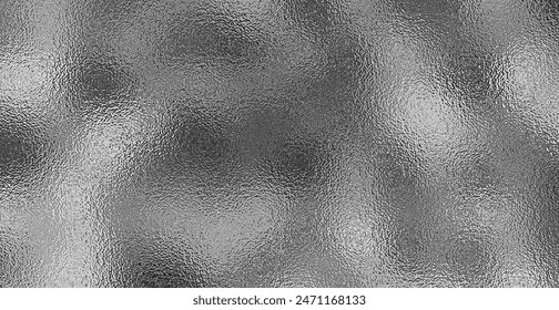 Glänzende silberne Textur 3D-Folie Hintergrund