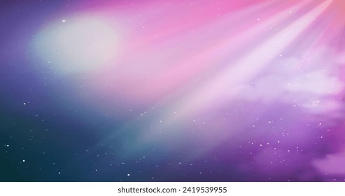 Shiny space background gradient style vector design in eps 10