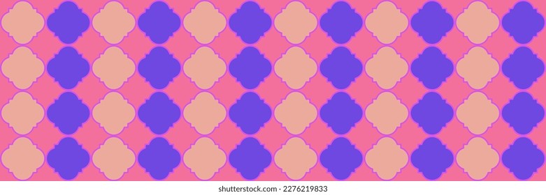 Patrón de chispa brillante. Geo Trellis, de moda. Genial patrón árabe. Quatrefoil Teselación étnica marroquí. Mezquita Árabe Plata. Frontera Oriental Tradicional Sin Marea. Tile Geométrico Trellis.