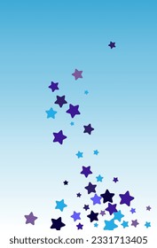 Fondo Amarillo Azul Del Vector Esplash Brillante. Cartel de caída de la estrella azul. Diseño de Novias Estrellas. Ilustración de resumen de brillo.