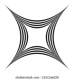 Shiny Star Flat Icon Isolated On White Background