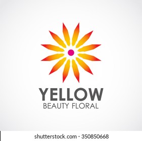 Shiny of star light geometric abstract vector and logo design or template decoration art business icon of company identity symbol concept