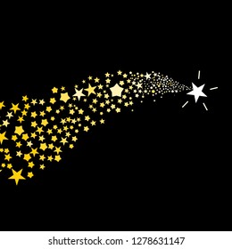 shiny star trail set