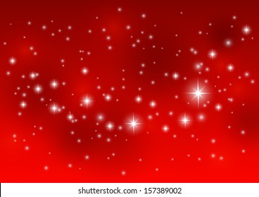Red stars background Royalty Free Stock SVG Vector and Clip Art