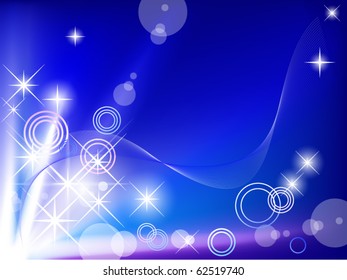 Shiny stars background