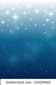Shiny stars background for Your design