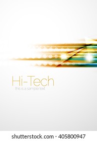 Shiny straight lines abstract background. Glossy multicolored stripes