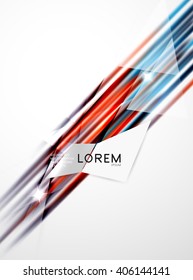 Shiny straight lines abstract background. Glossy multicolored stripes