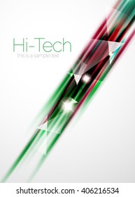 Shiny straight lines abstract background. Glossy multicolored stripes