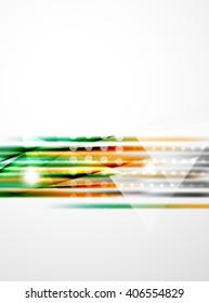 Shiny straight lines abstract background