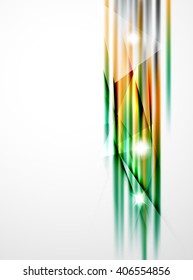 Shiny straight lines abstract background