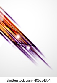 Luminosas líneas rectas fondo abstracto