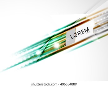 Shiny straight lines abstract background