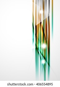 Shiny straight lines abstract background