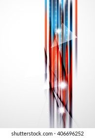 Shiny straight lines abstract background. Glossy multicolored stripes
