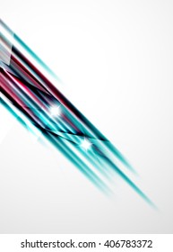Shiny straight lines abstract background. Glossy multicolored stripes