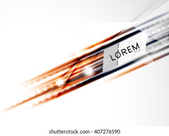 Shiny straight lines abstract background. Glossy multicolored stripes