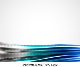 Schlichte, gerade Linien abstrakter Hintergrund. Glossy-mehrfarbige Streifen