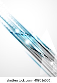 Shiny straight lines abstract background. Glossy multicolored stripes